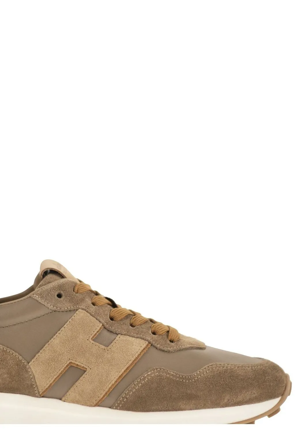 Hogan Low Top Lace Up Sneakers