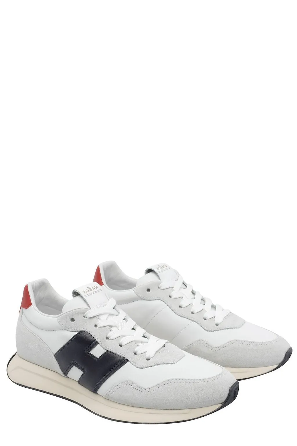 Hogan Low Top Lace Up Sneakers