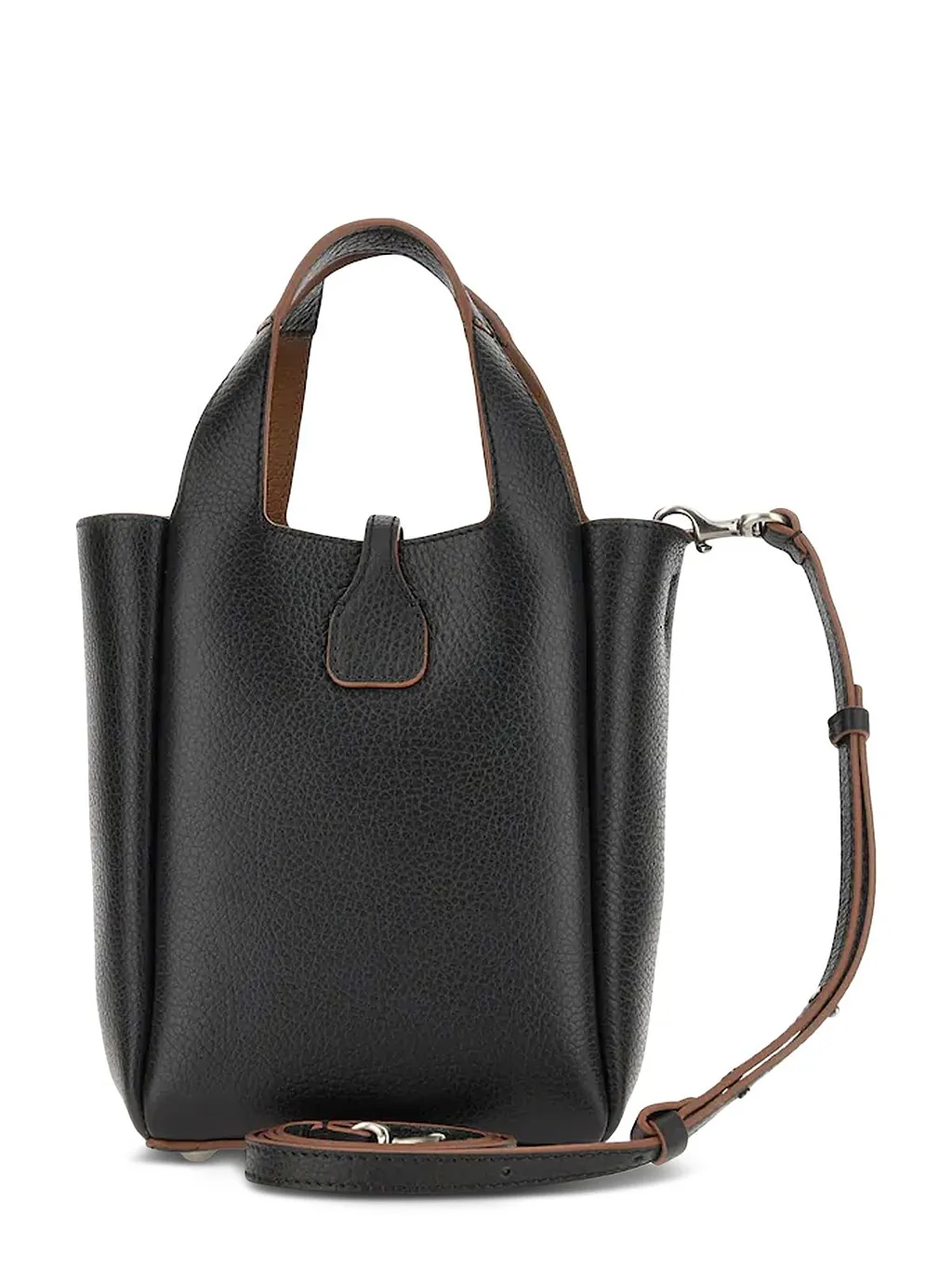 Hogan Mini Logo-Plaque Top Handle Bag