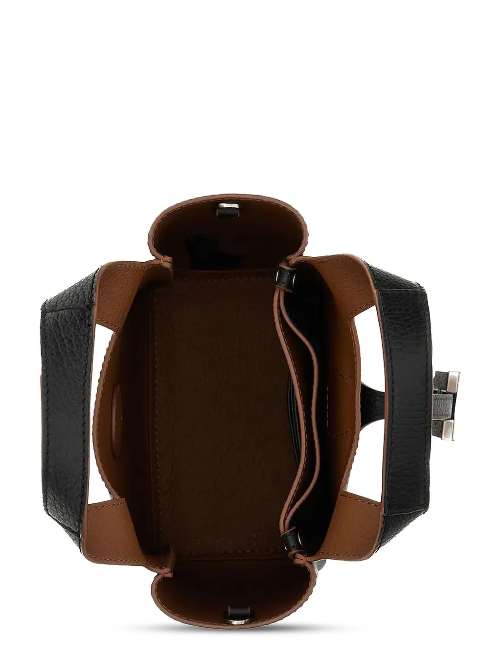 Hogan Mini Logo-Plaque Top Handle Bag
