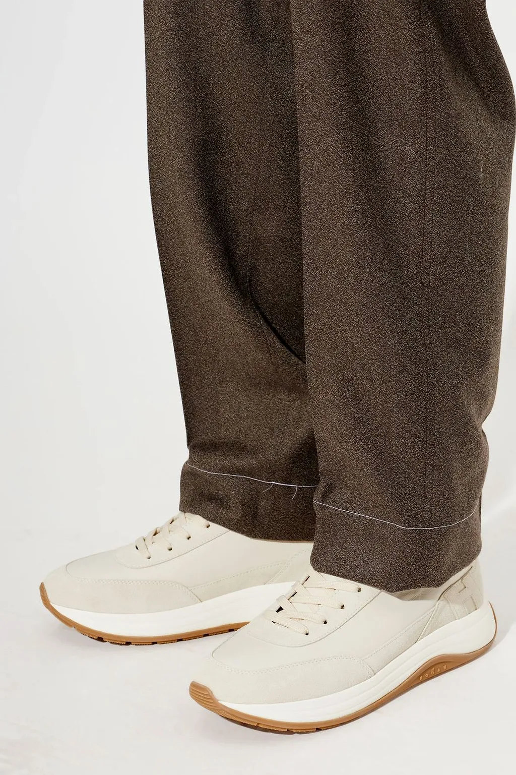 Hogan Panelled Low-Top Sneakers