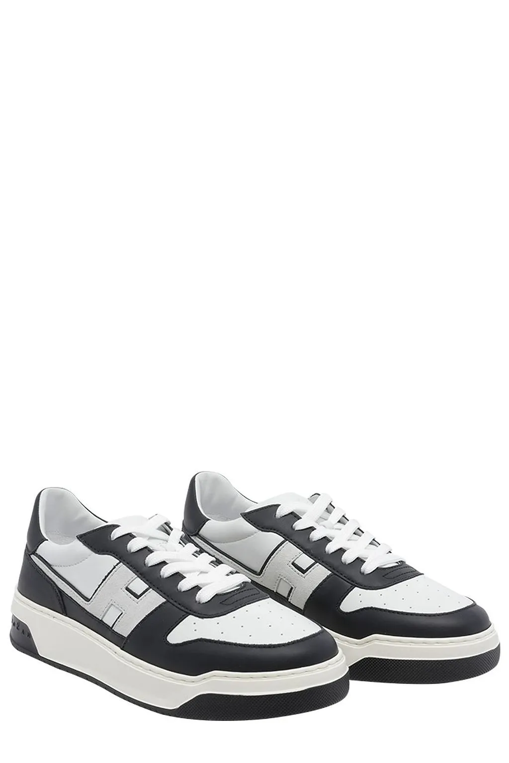 Hogan Panelled Low Top Sneakers