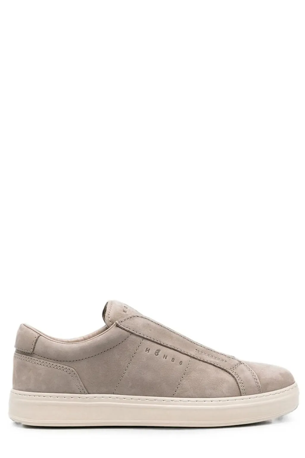Hogan Round-Toe Slip-On Sneakers