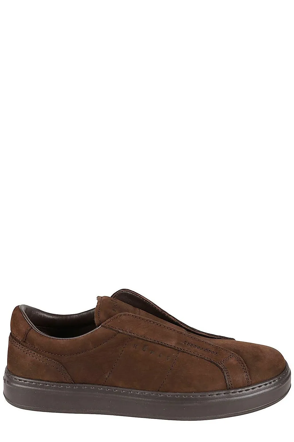 Hogan Round-Toe Slip-On Sneakers