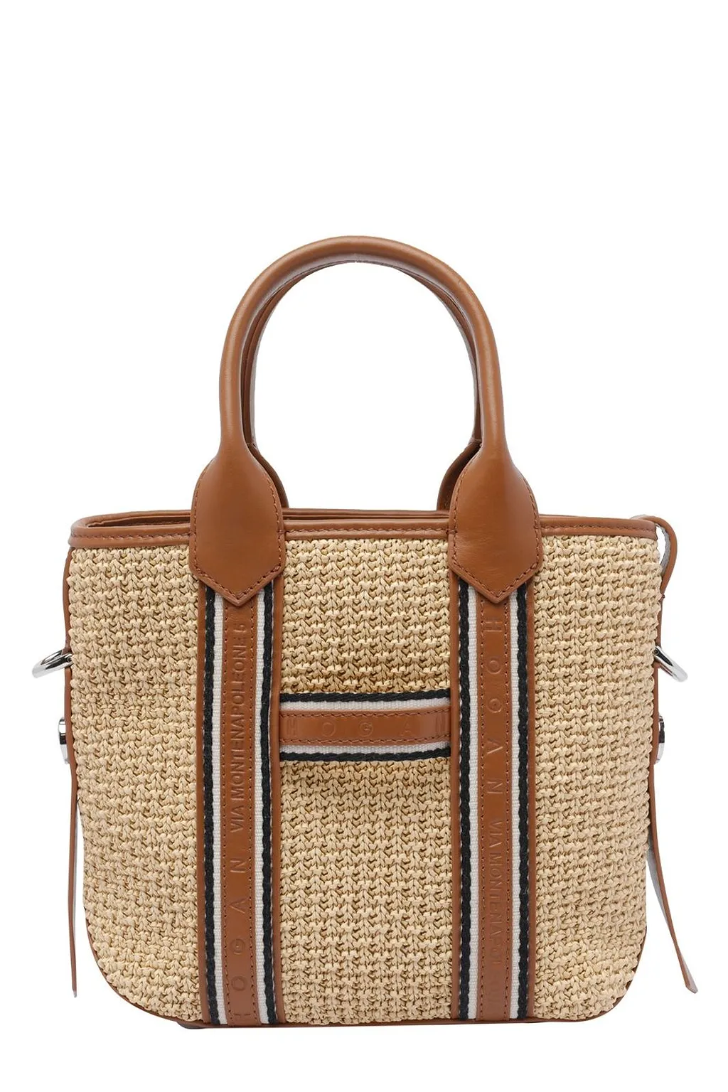 Hogan Script Small Shopping Bag