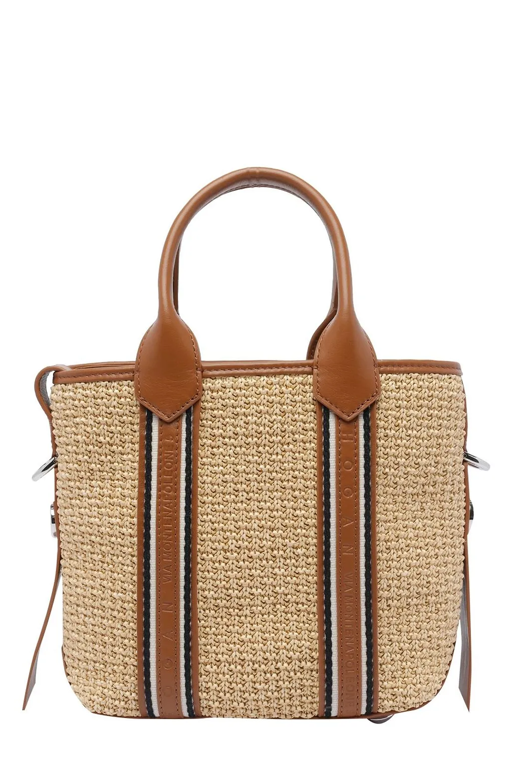 Hogan Script Small Shopping Bag