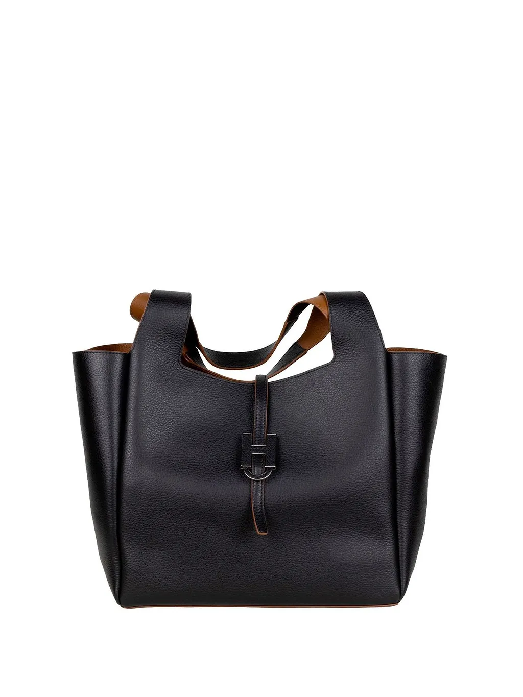 Hogan Trend Logo Plaque Tote Bag
