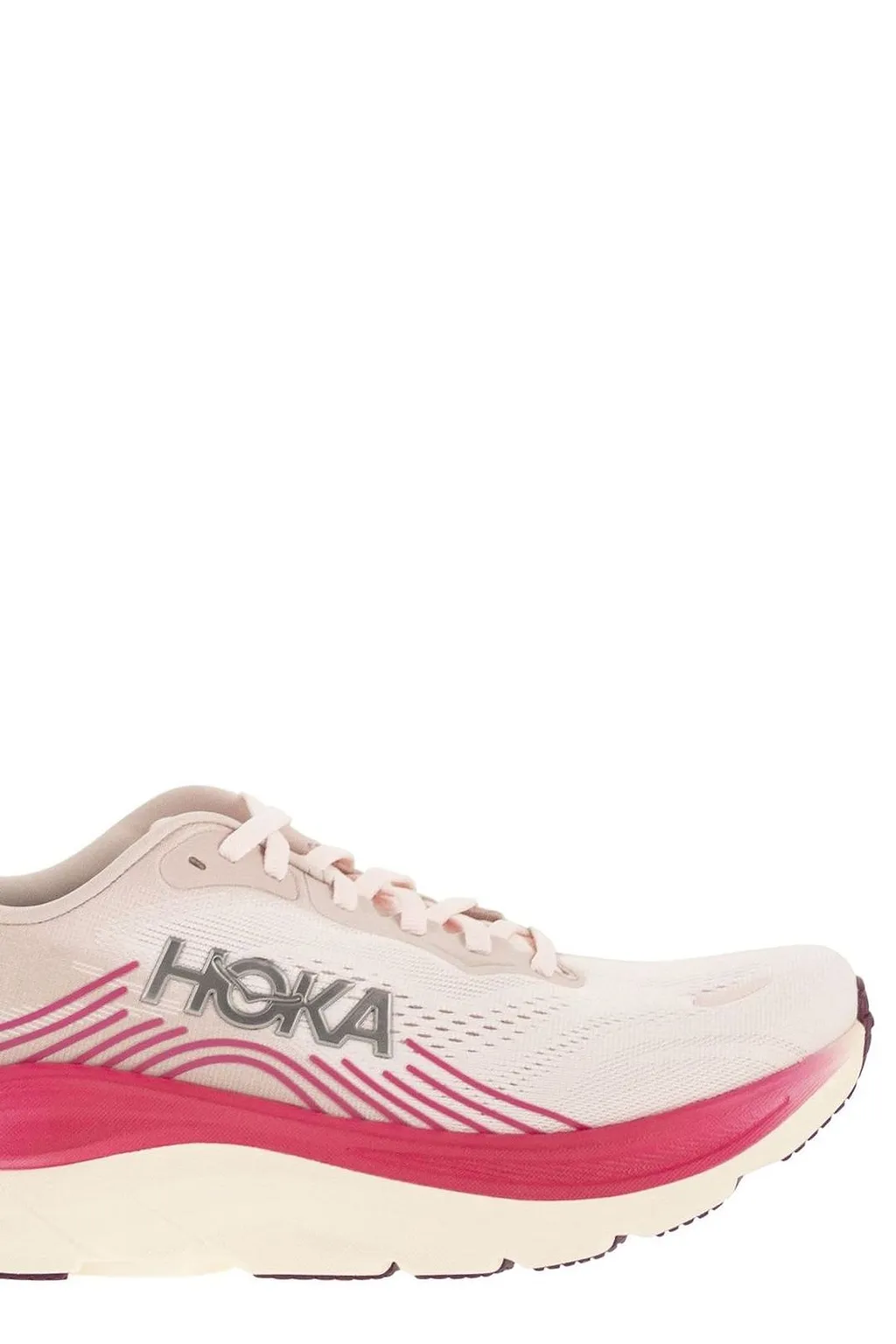 Hoka One One Clifton 11 Logo Printed Lace-Up Sneakers