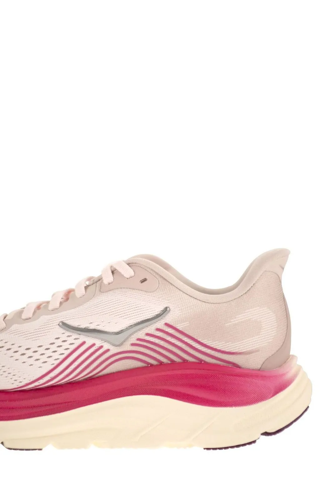 Hoka One One Clifton 11 Logo Printed Lace-Up Sneakers