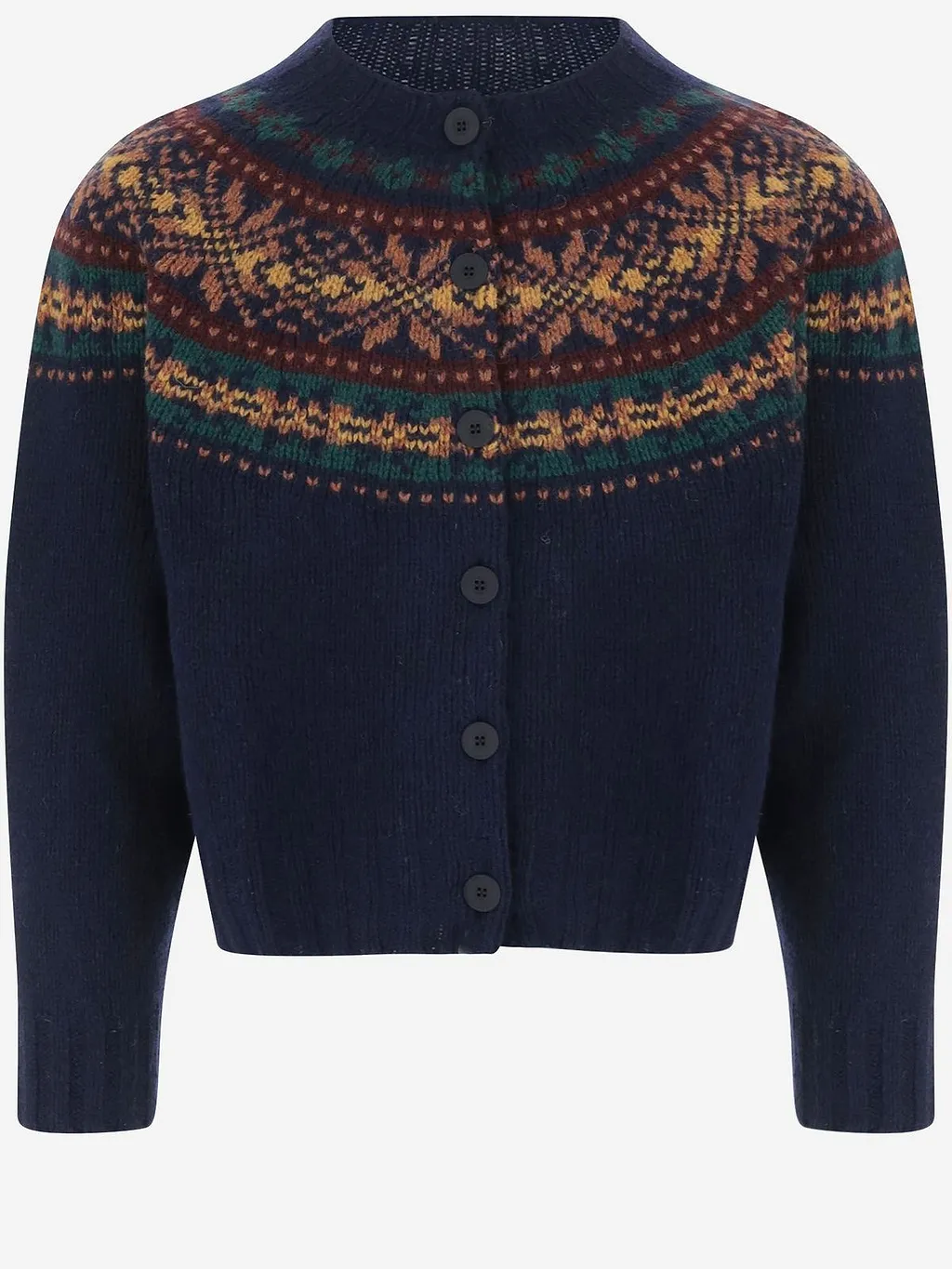 Howlin' Magic Waves Fair Isle Cardigan