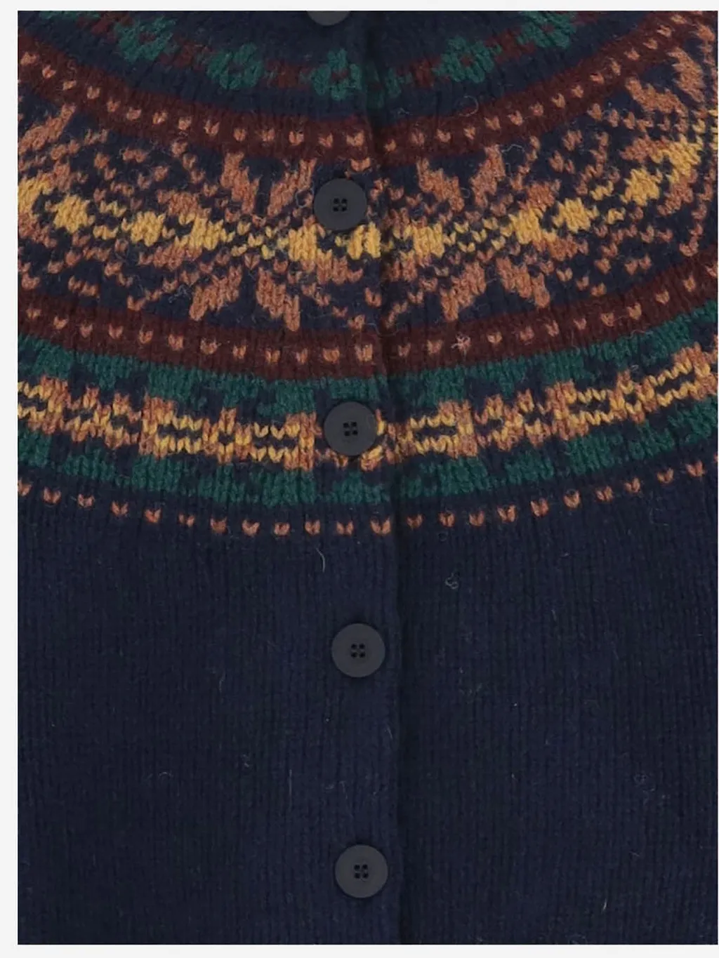 Howlin' Magic Waves Fair Isle Cardigan