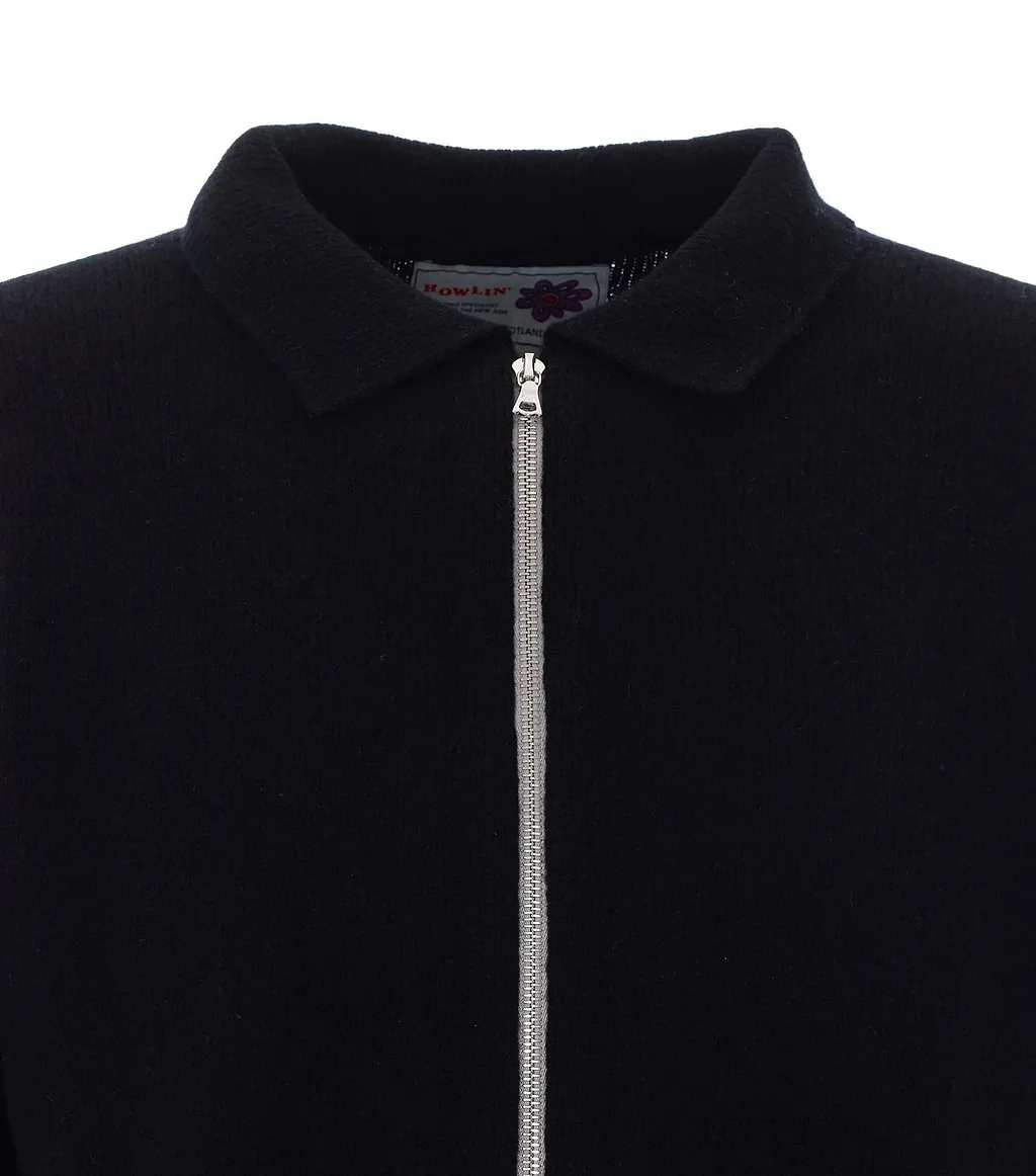 Howlin' Zip-Up High Neck Cardigan