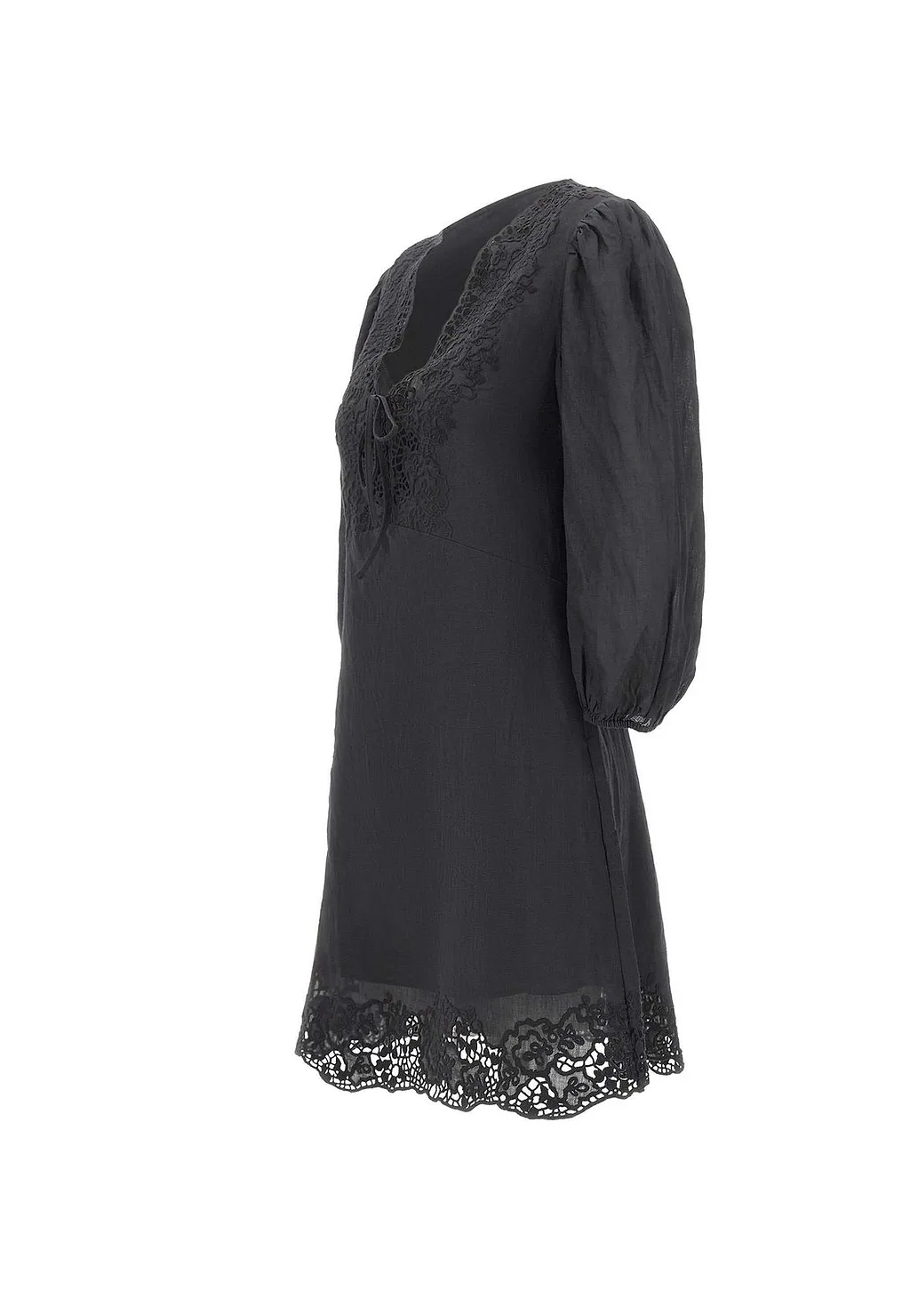 Hugo Boss Driketta Embroidered Mini Dress