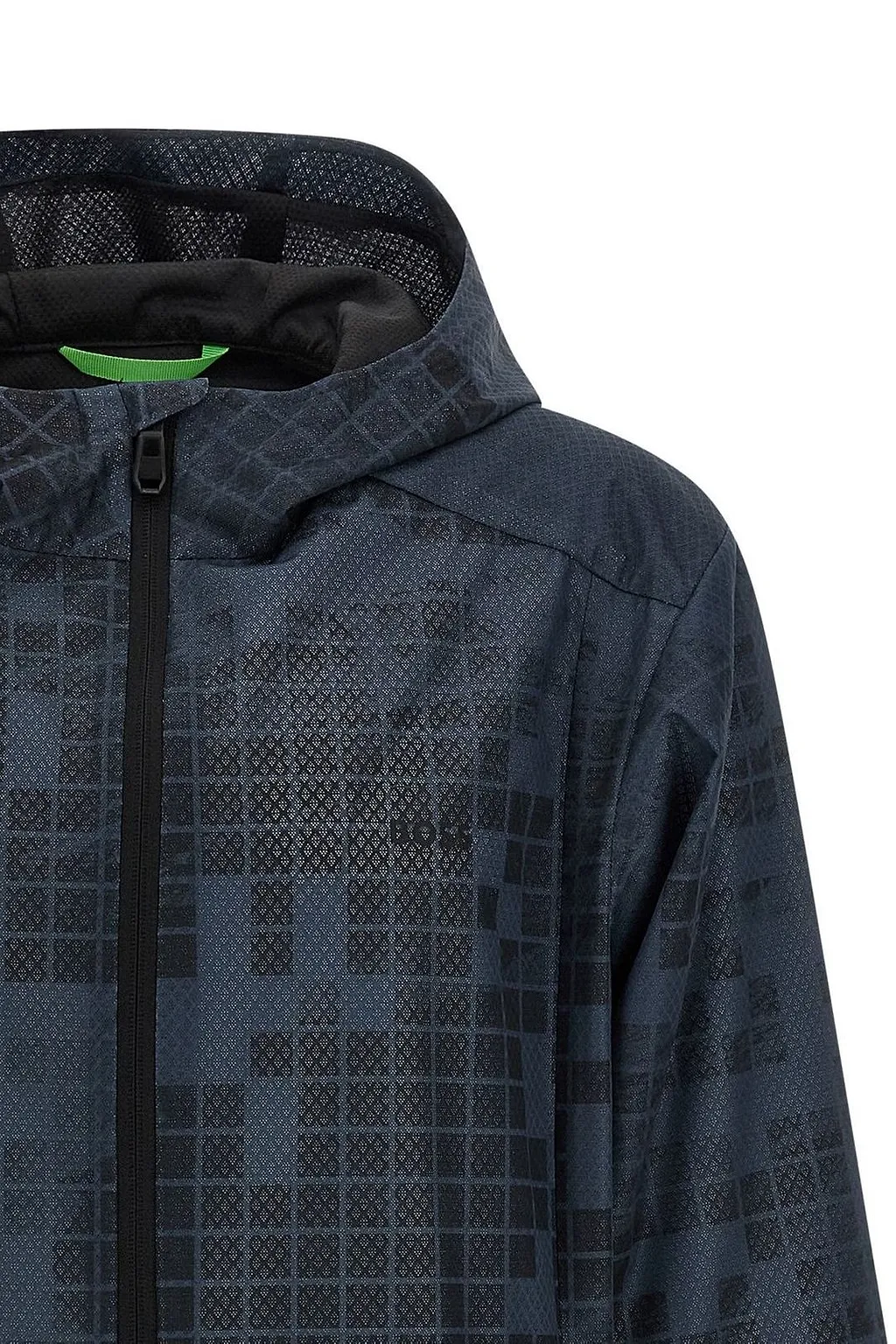 Hugo Boss Jump Jt Patterned Hooded Jacket