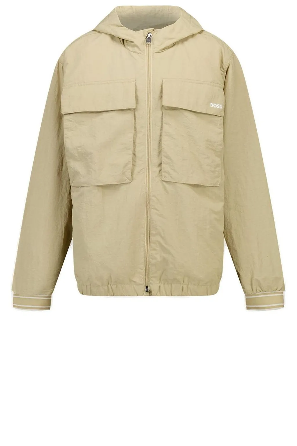 Boss Kids Hooded Pocket Hooded Jacket