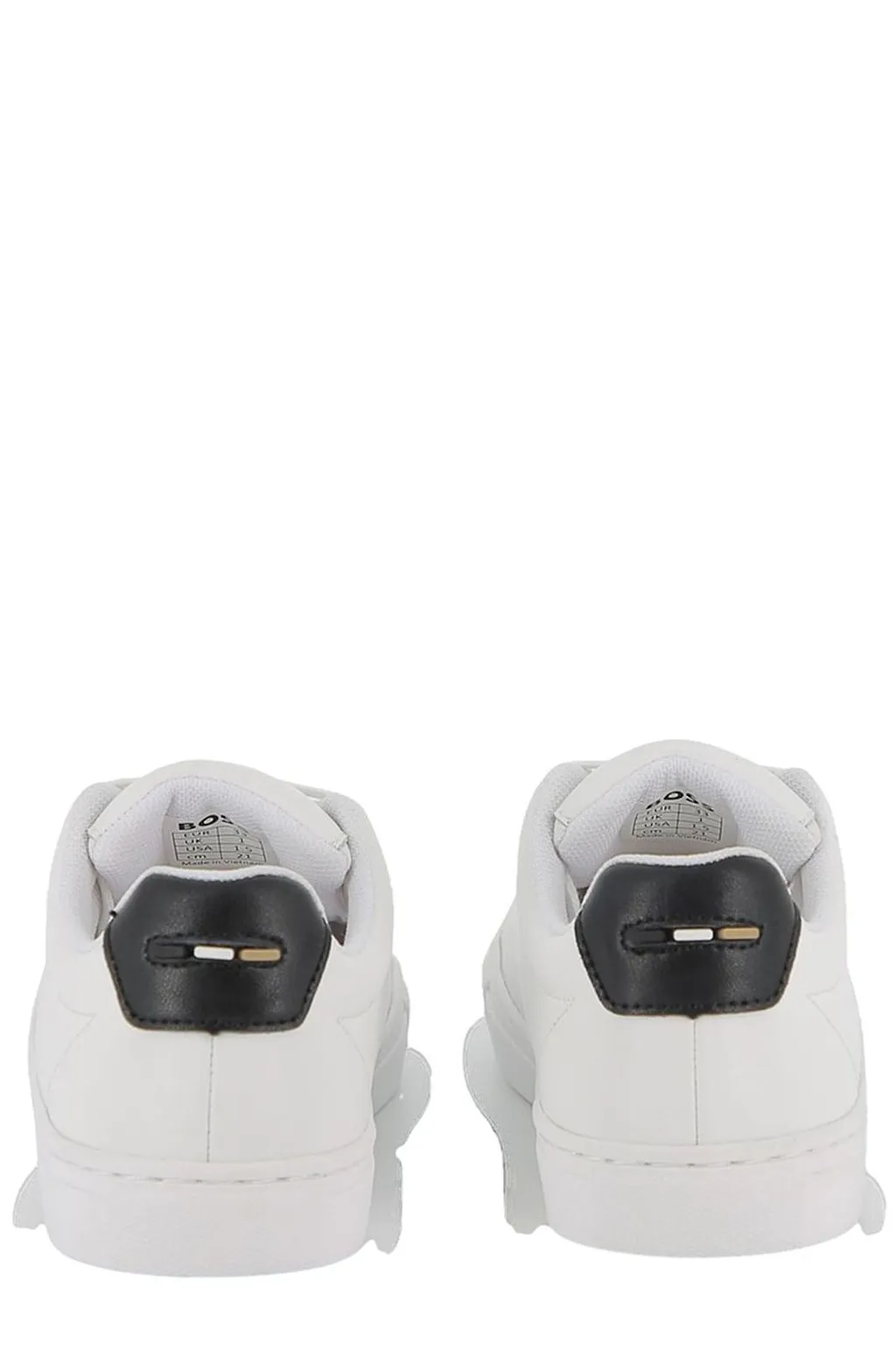 Hugo Boss Kids Logo Detailed Lace-Up Sneakers