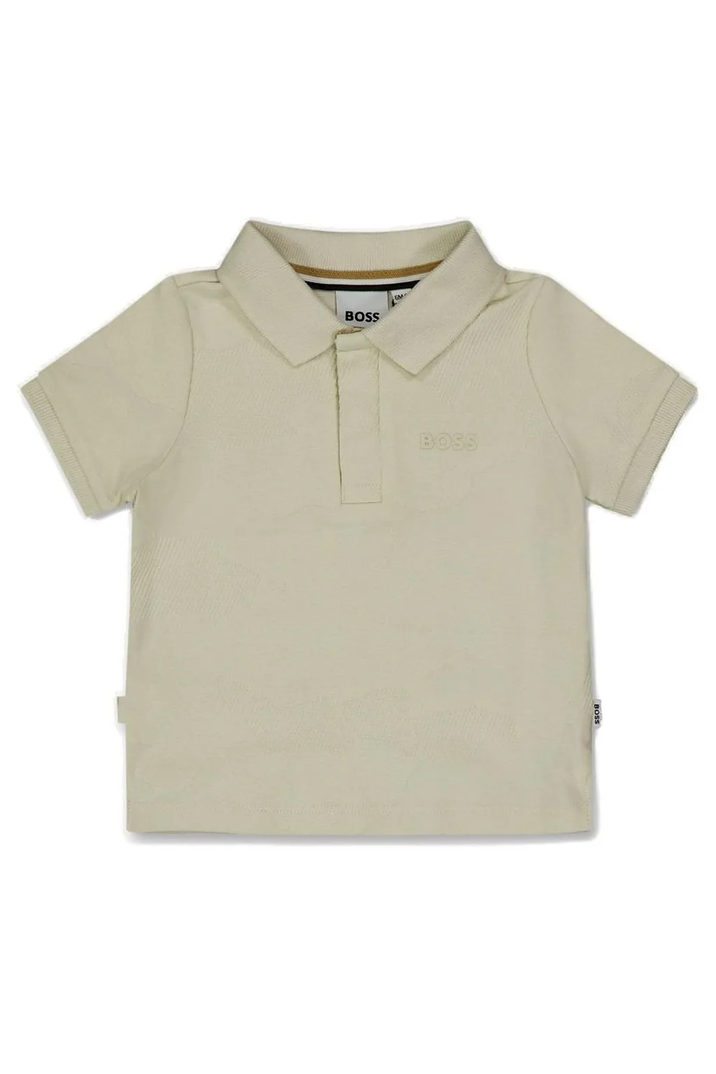 Hugo Boss Kids Logo Embossed Short Sleeved Polo Shirt