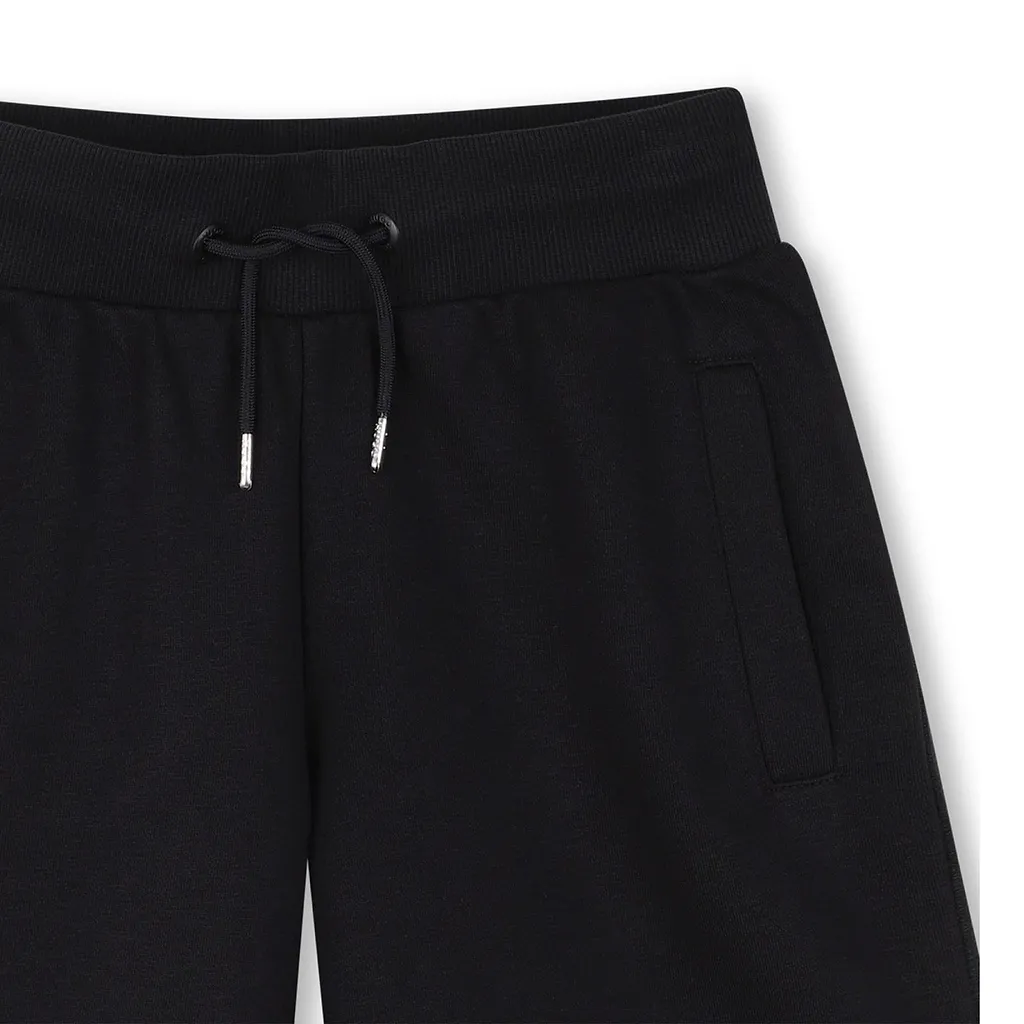 Logo Label Fleece Shorts