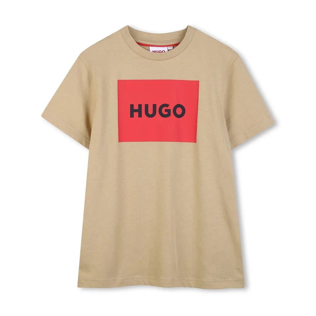 Hugo Boss Kids Logo Printed Regular-Fit T-Shirt