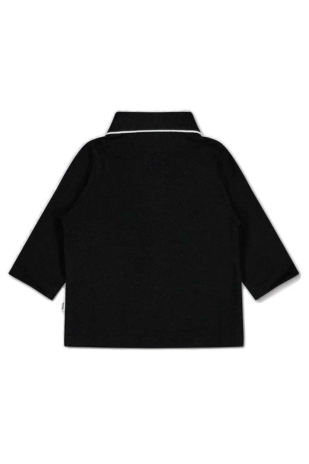 Boss Kids Button Detailed Long-Sleeved Polo Shirt