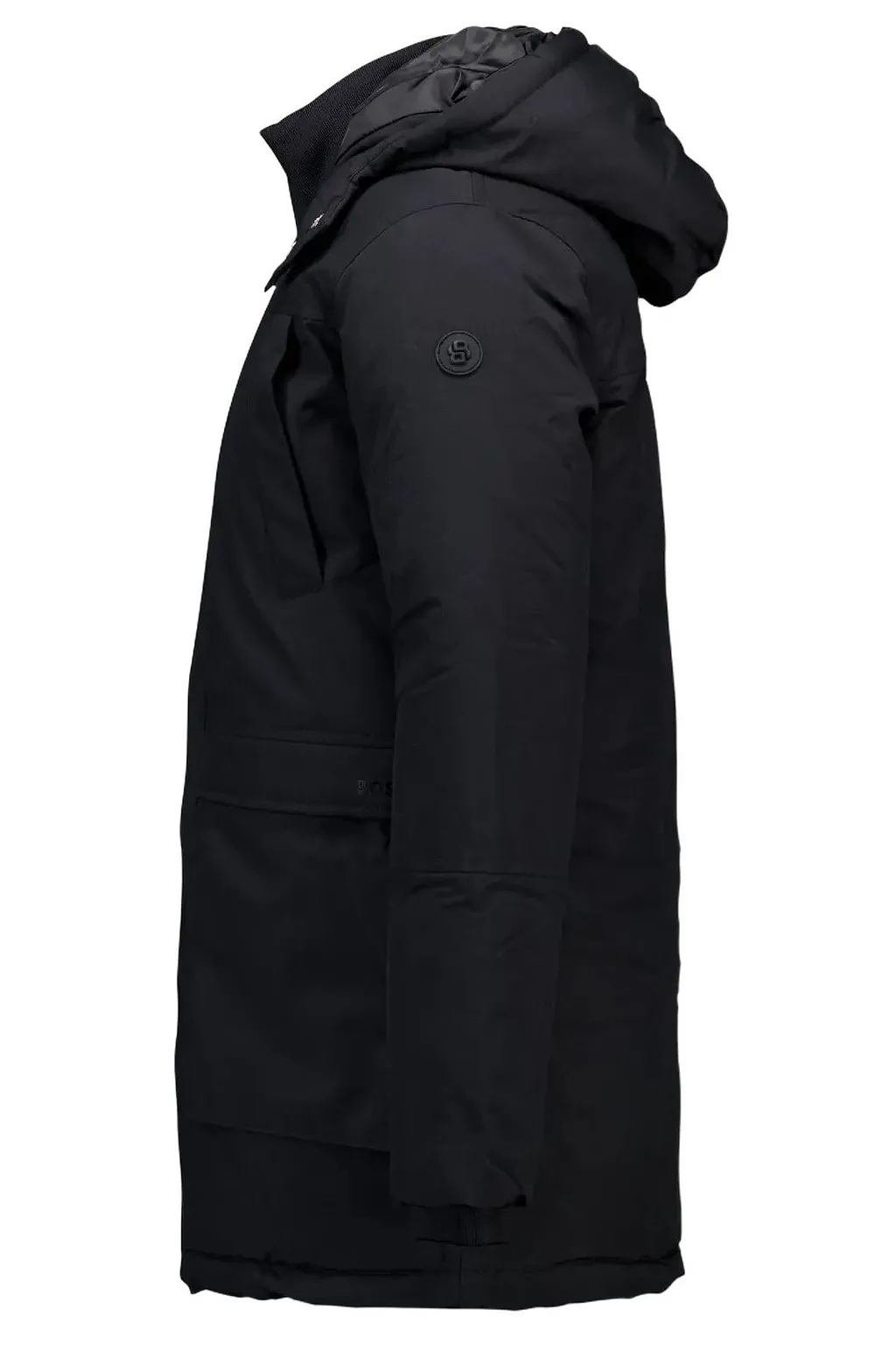 Hugo Boss Kids Logo Printed Parka Jacket