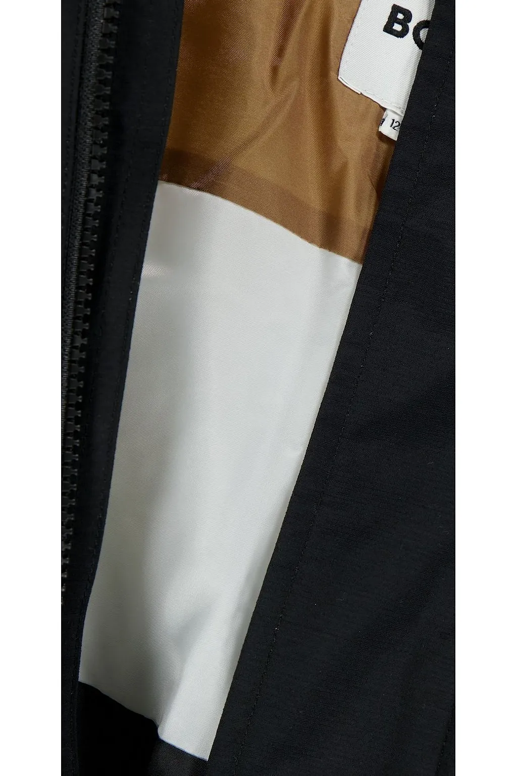Hugo Boss Kids Logo Printed Parka Jacket