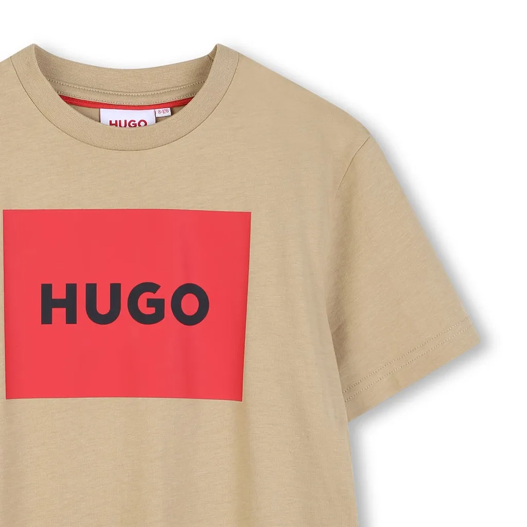Hugo Boss Kids Logo Printed Regular-Fit T-Shirt