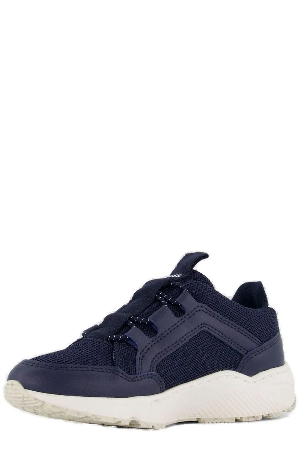 Hugo Boss Kids Mesh Lace-Up Low-Top Sneakers