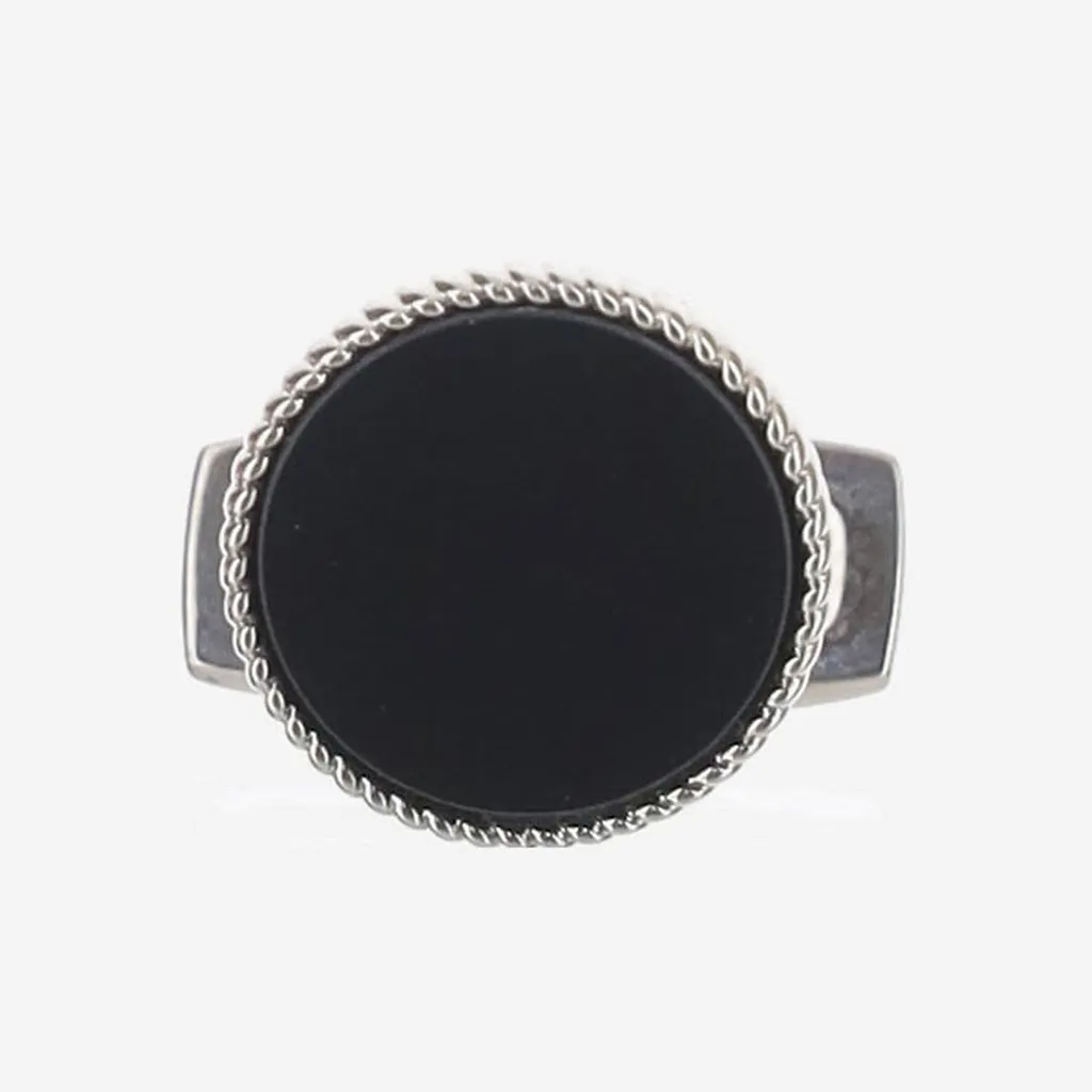 Hugo Boss Knurled Round Cufflinks