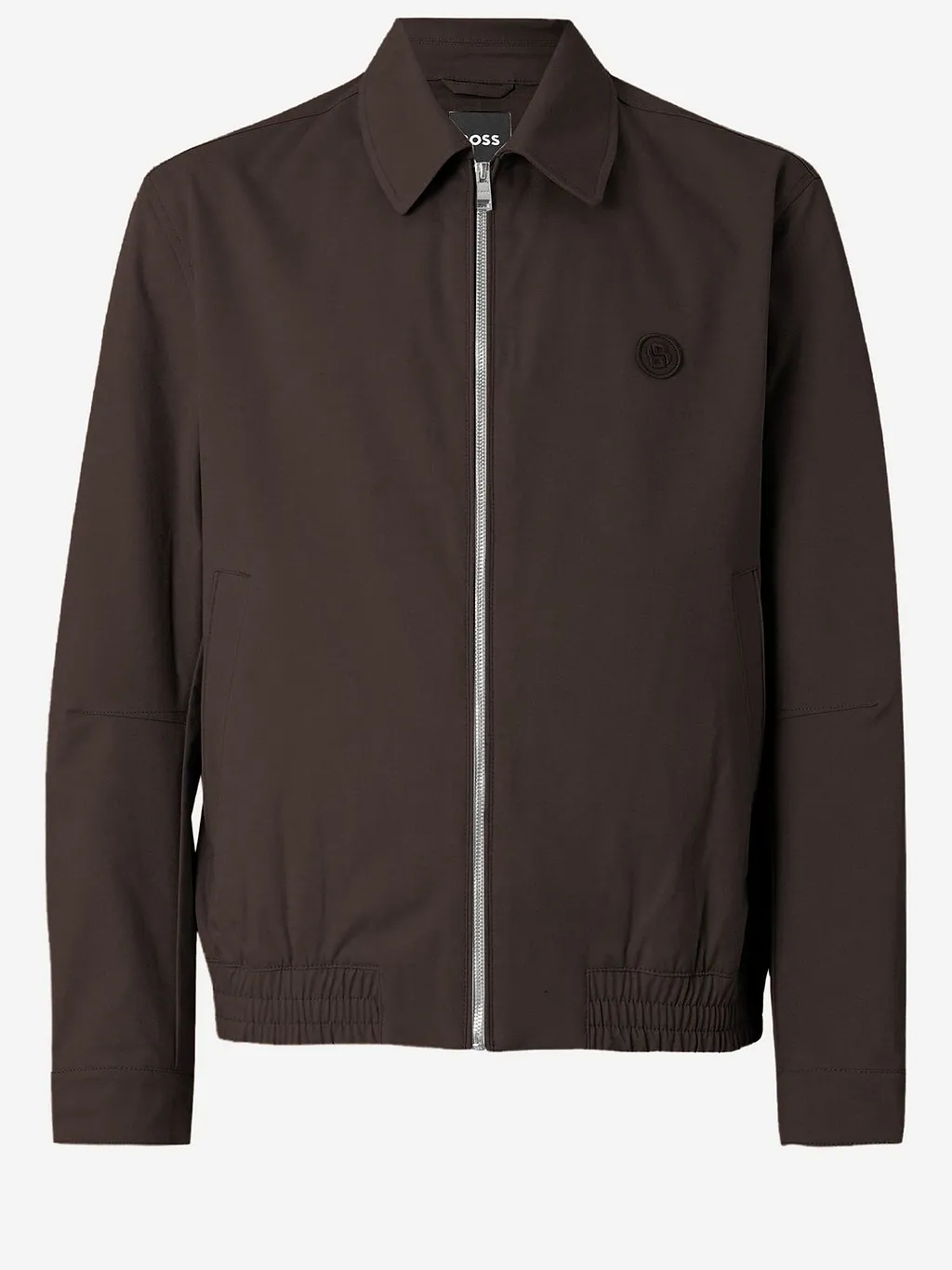 Hugo Boss Logo Zip-Up Jacket