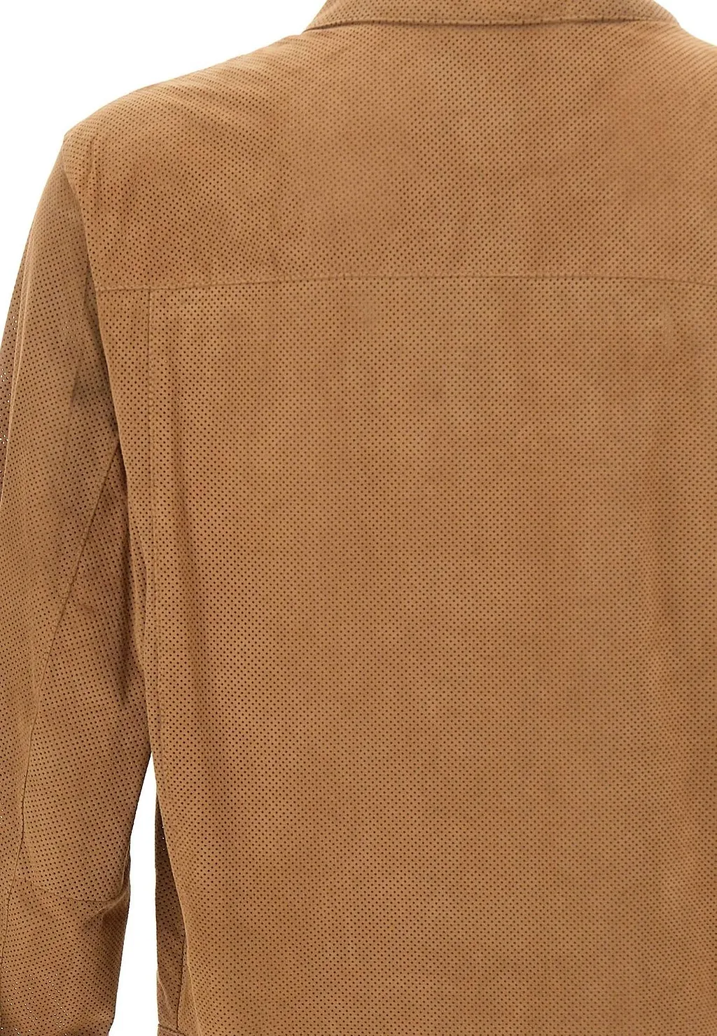 Hugo Boss Perforated Button-Up Jacket