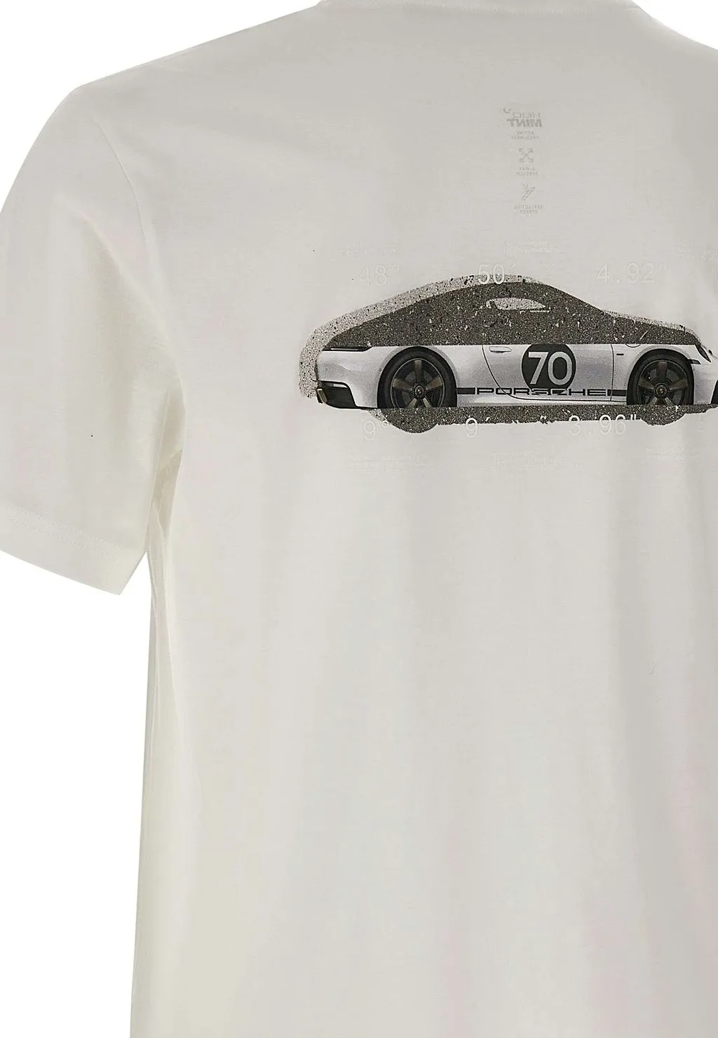 Hugo Boss Spirit 70 Car Print T-Shirt