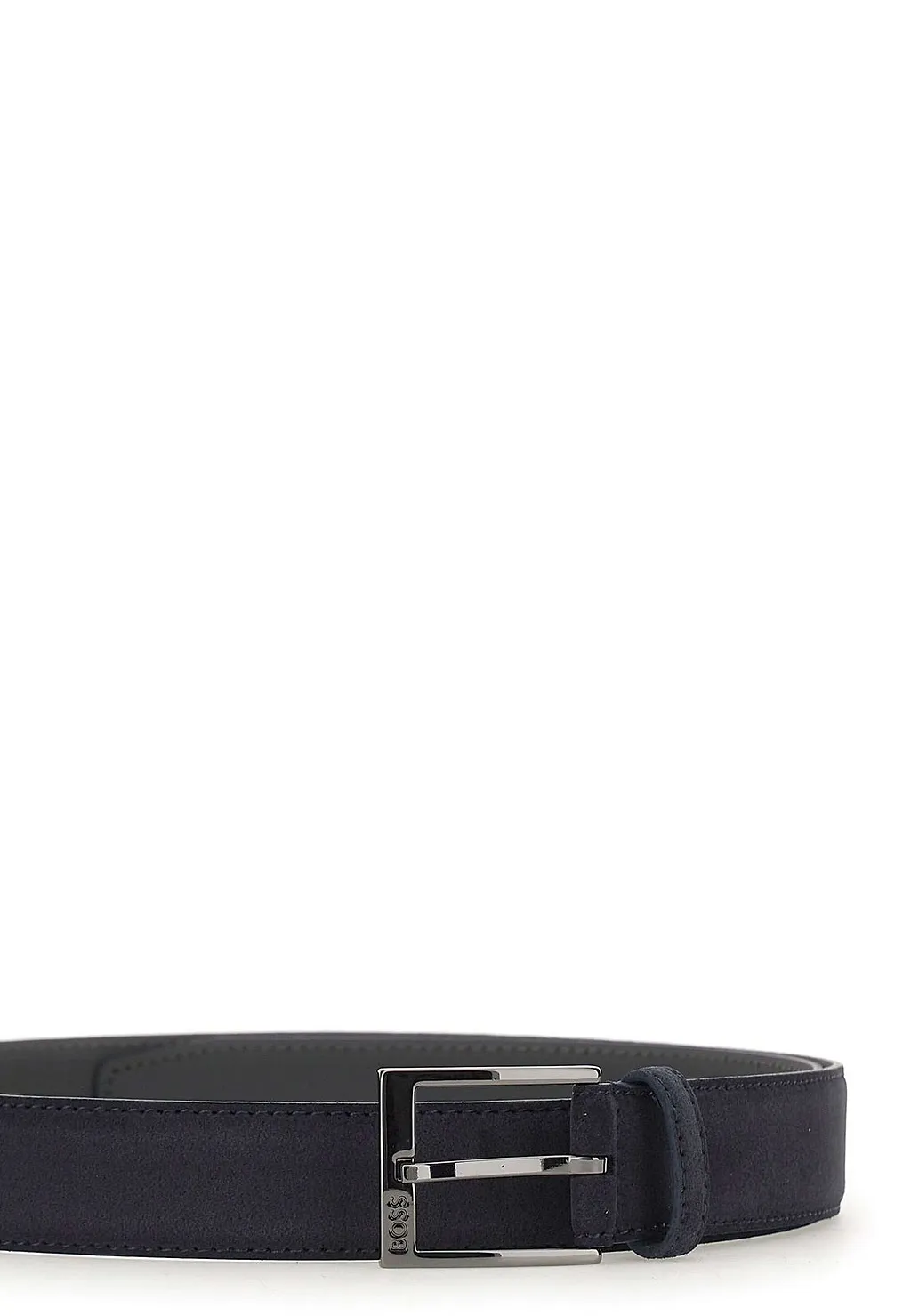 Hugo Boss Suede Pin-Buckle Belt