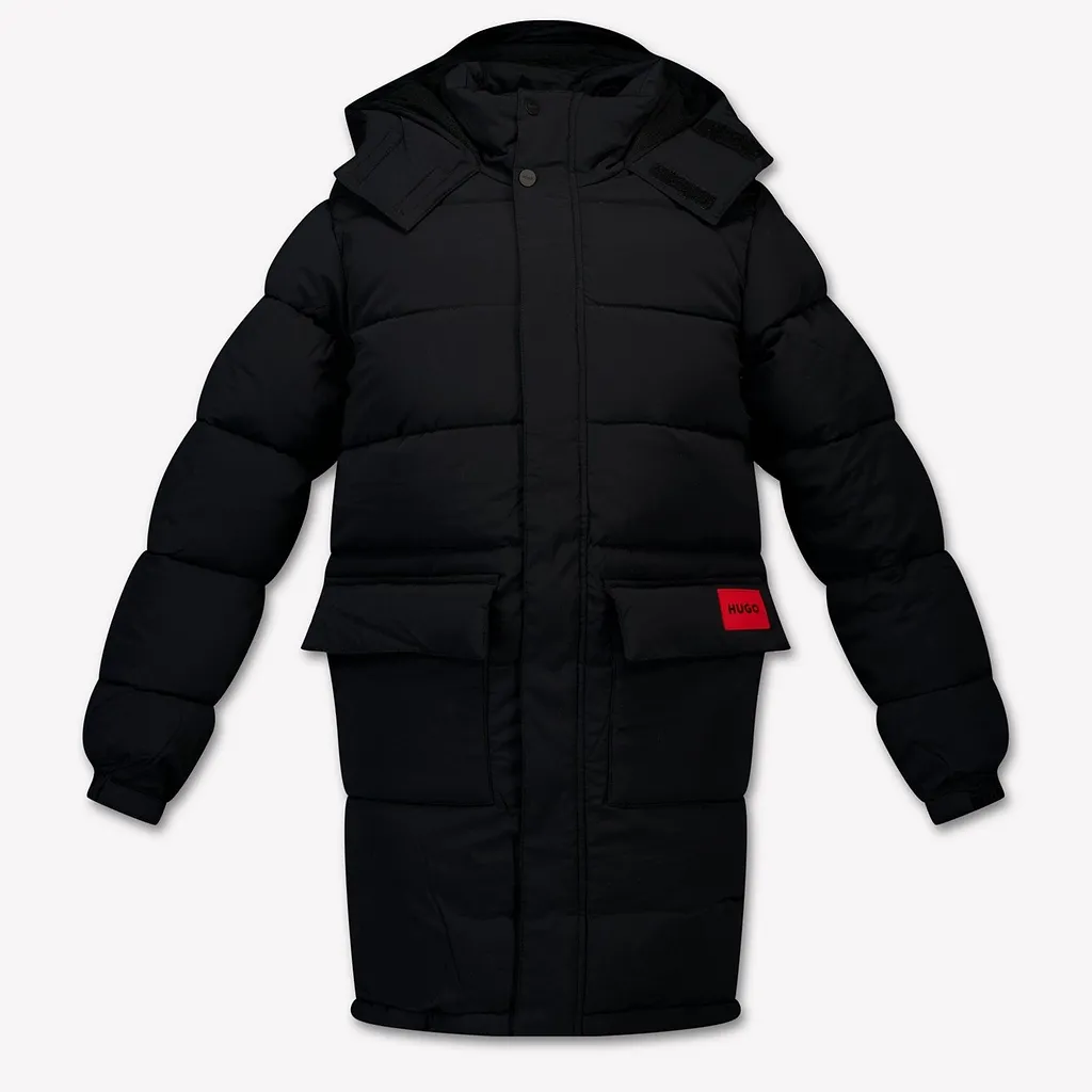 Hugo Kids Hooded Puffer Down Jacket
