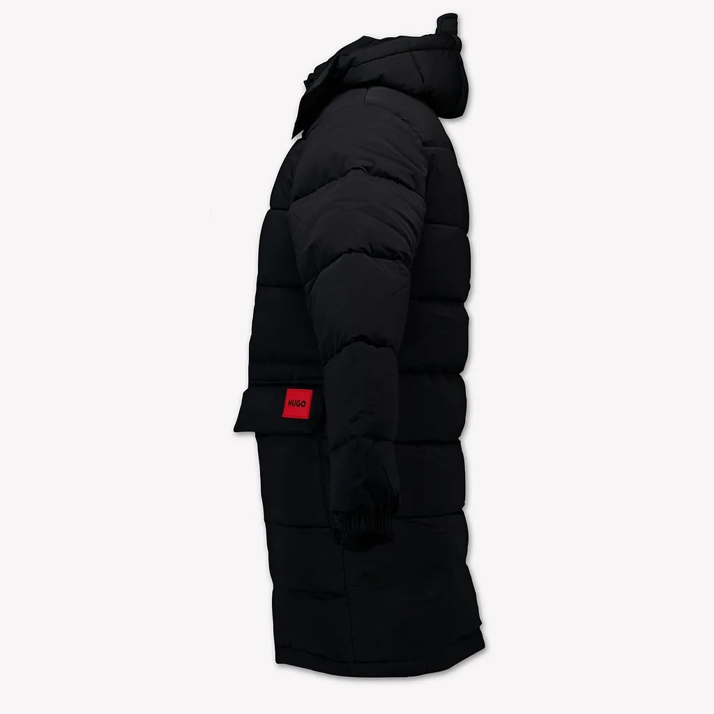 Hugo Kids Hooded Puffer Down Jacket