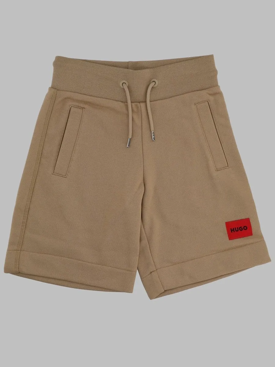 Hugo Kids Logo Detail Sweat Shorts