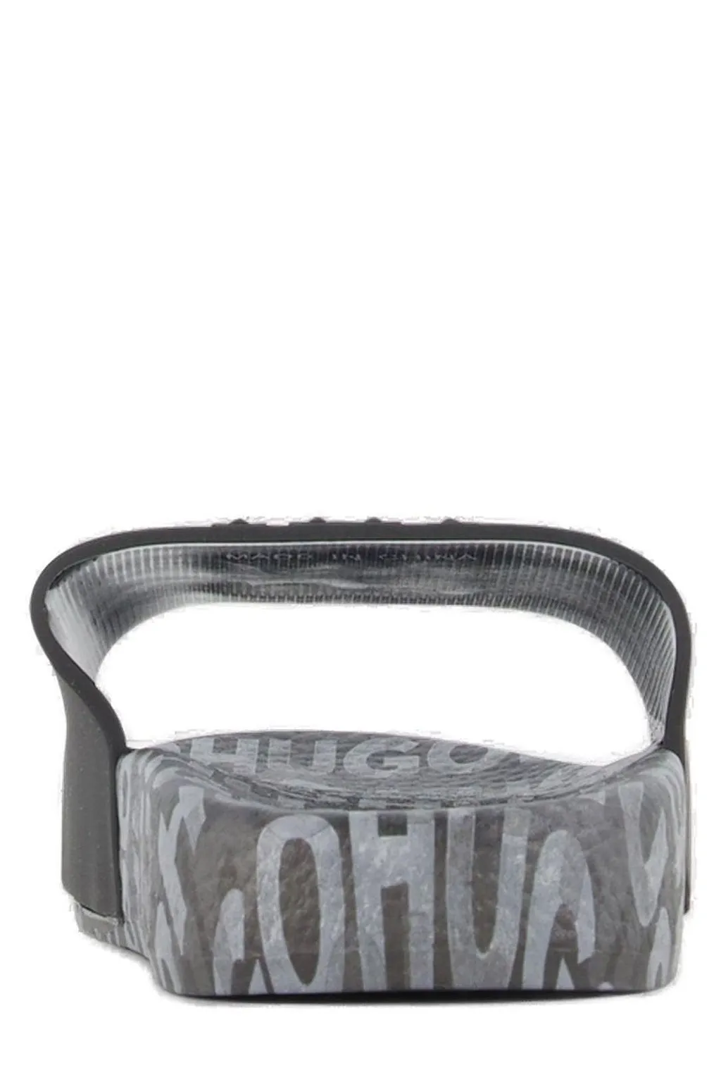 Hugo Kids Logo-Lettering Open Toe Slides