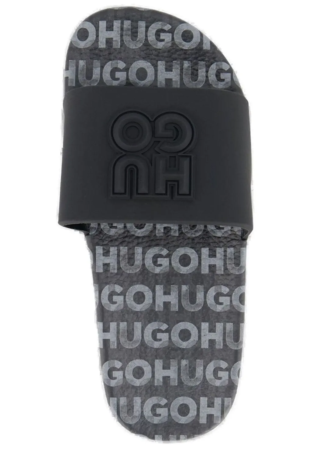 Hugo Kids Logo-Lettering Open Toe Slides