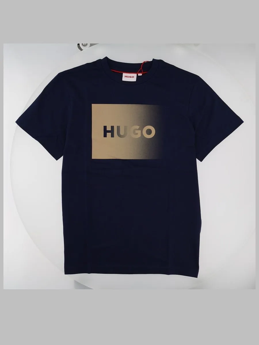 Hugo Kids Logo Print T-Shirt