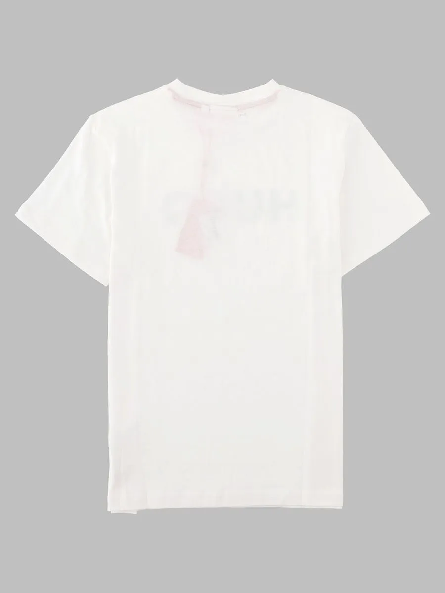 Hugo Kids Logo Print T-Shirt