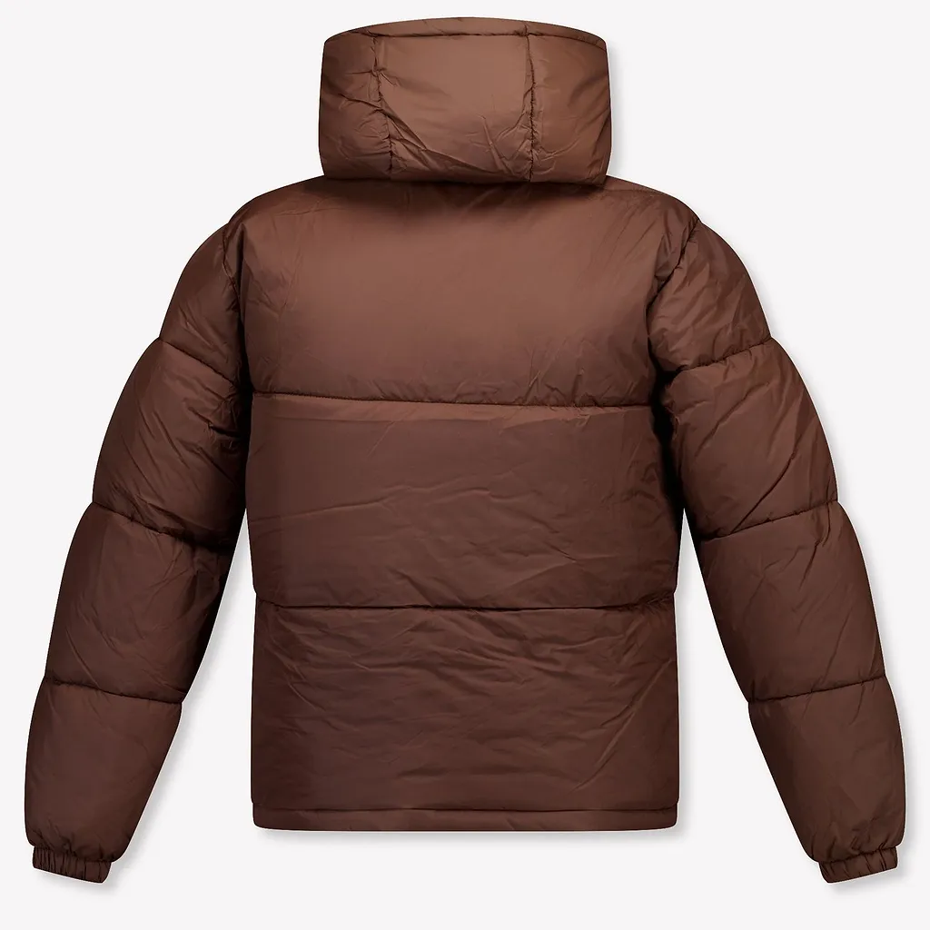 Logo Puffer Hooded Jacket