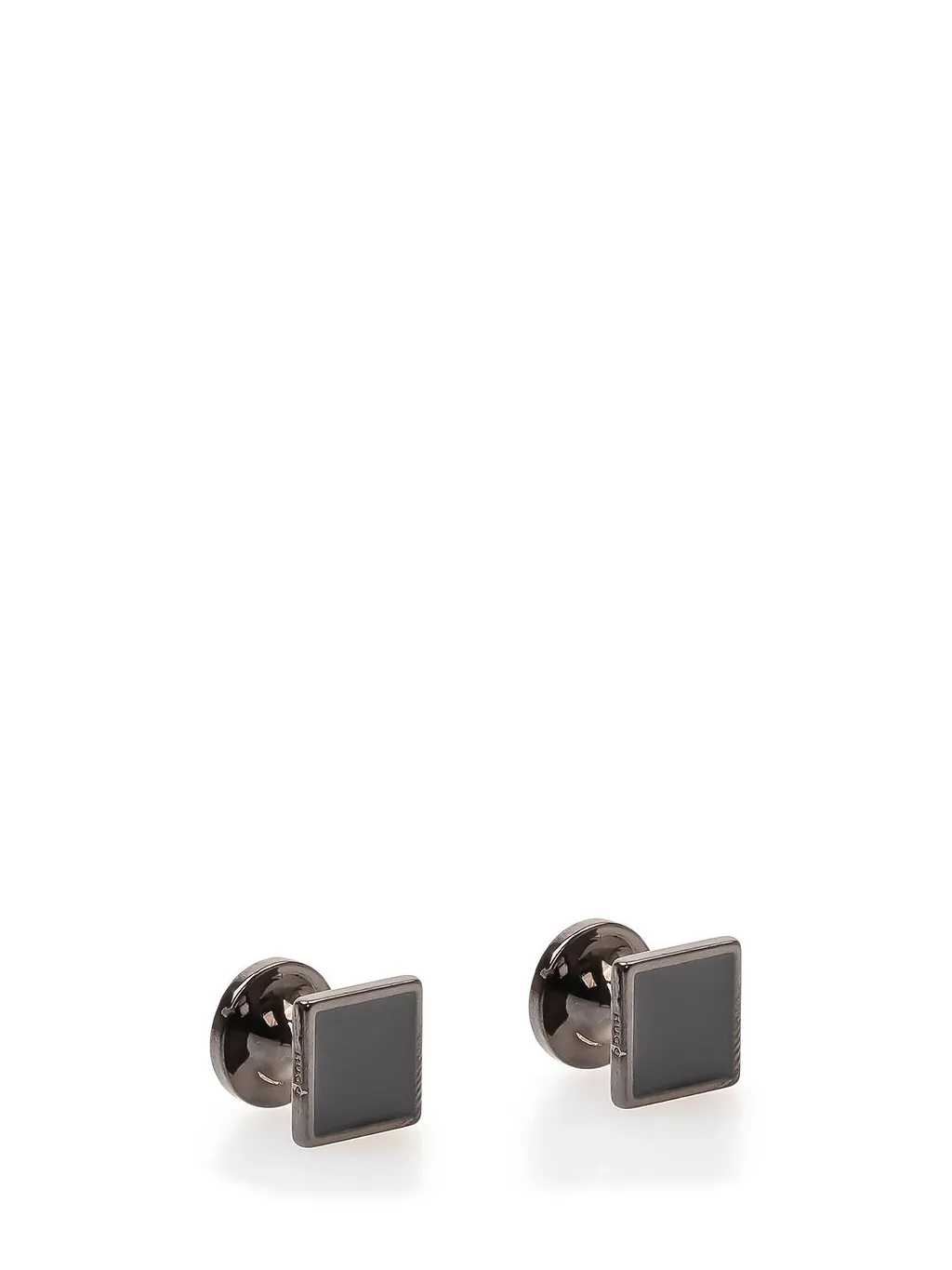 Hugo Logo Engraved Square Cufflinks