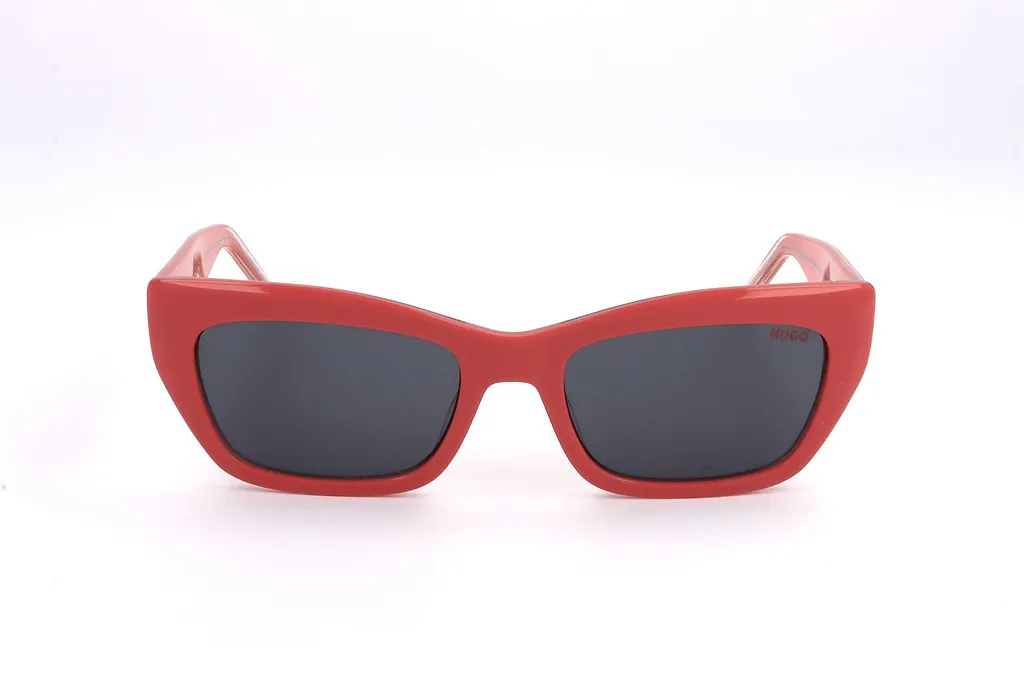 Hugo Rectangular Frame Sunglasses