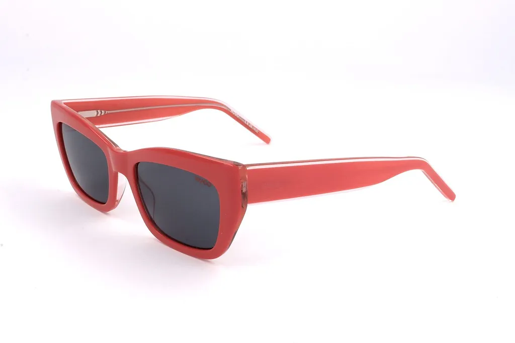 Hugo Rectangular Frame Sunglasses