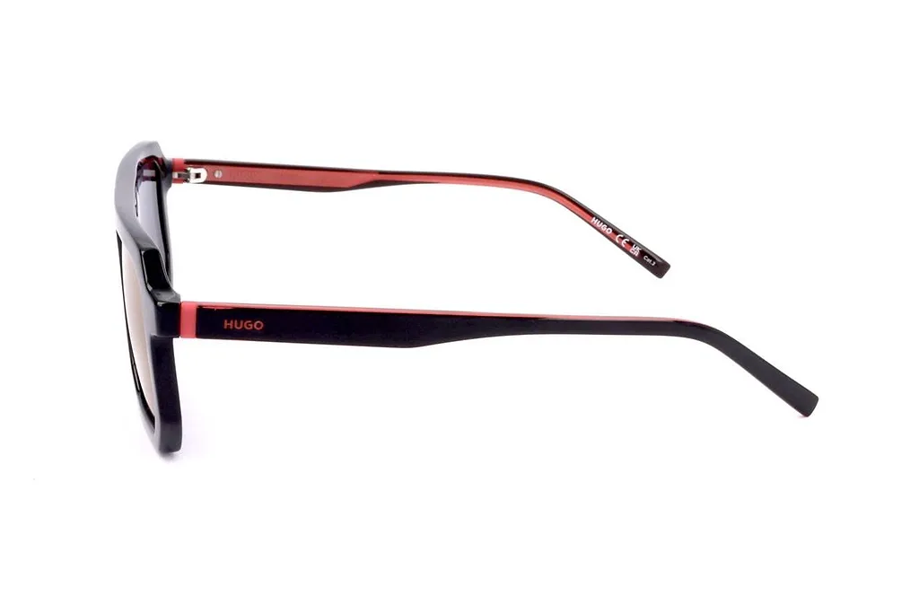 Hugo Rectangular Frame Sunglasses