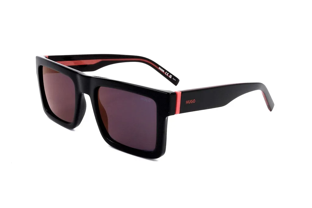 Hugo Rectangular Frame Sunglasses