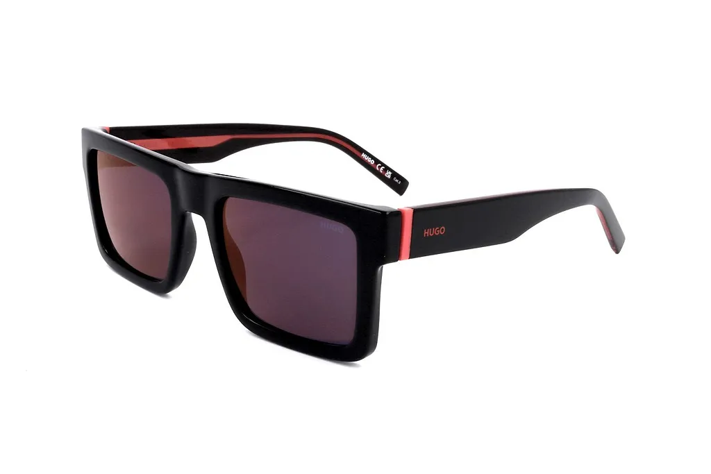 Hugo Rectangular Frame Sunglasses
