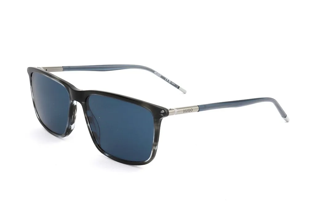 Hugo Rectangular Frame Sunglasses
