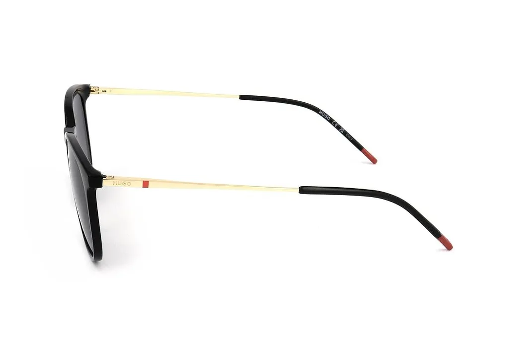Hugo Rectangular Metal-Temple Sunglasses