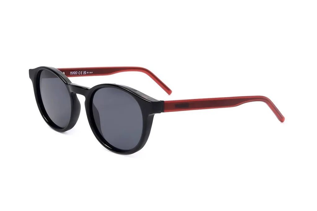 Hugo Round Frame Sunglasses